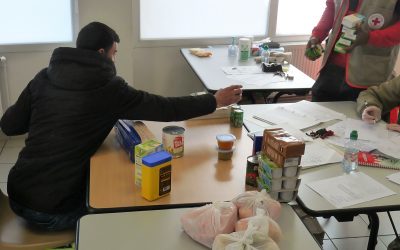 L&rsquo;unité locale de Clermont-Ferrand adapte sa distribution alimentaire à la crise sanitaire